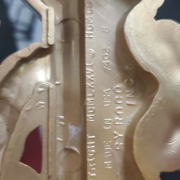 1976 Vintahe Syroco MCM Gold Musical Wall Decor - Picture 6 of 6